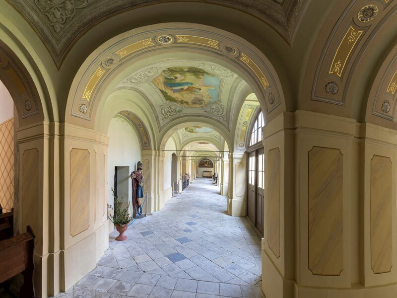 Rumburk Loreto Chapel Cloister Loreta Rumburk ambit